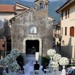 Nozze in provincia di Avellino. La chiesa di Serino per una cerimonia nuziale all’aperto.