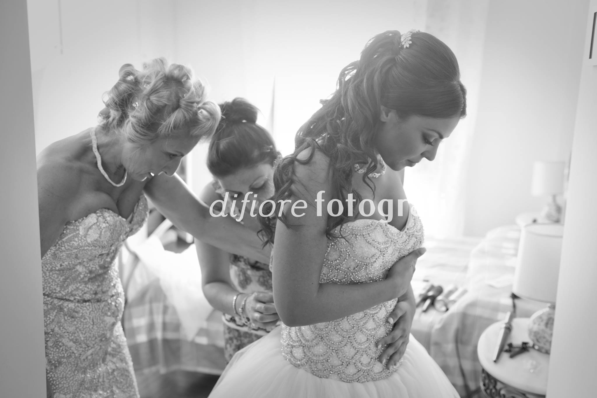 preparazione della sposa