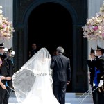 Nozze solenni con picchetto d’onore. Matrimonio in divisa